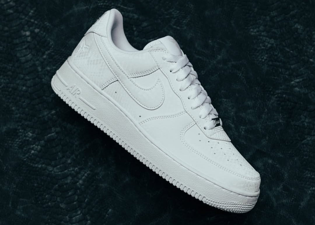 Nike X Kobe AF1 White Snake Skin